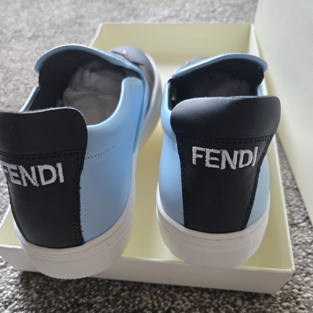 Fendi kids slip on sneaker